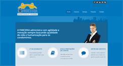Desktop Screenshot of parceriaadministradora.com.br